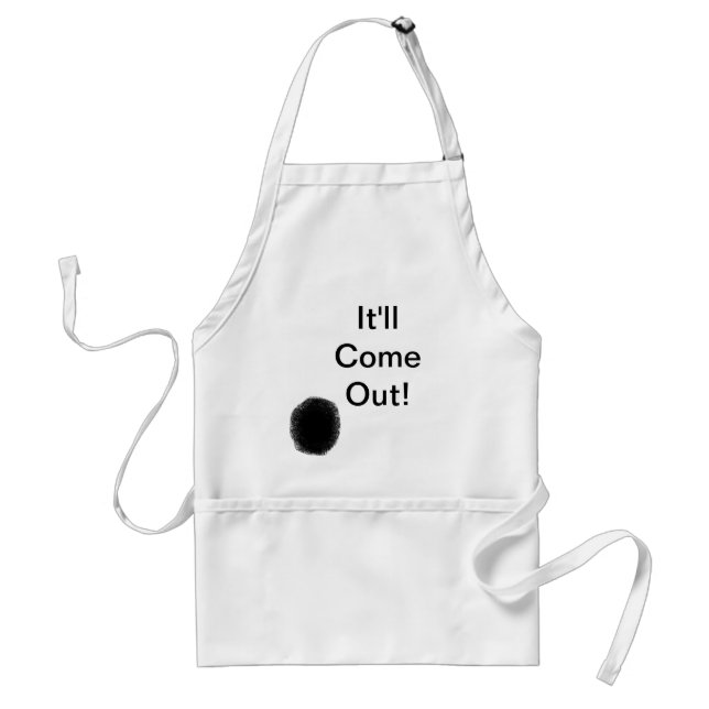 Cooks Apron It'll come out! (Front)
