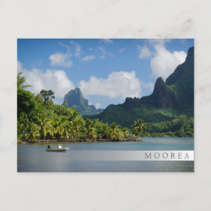 Cook's Bay, Moorea, French Polynesia Postcard