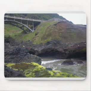 Cook's Chasm, Cape Perpetua, Oregon Mouse Pad