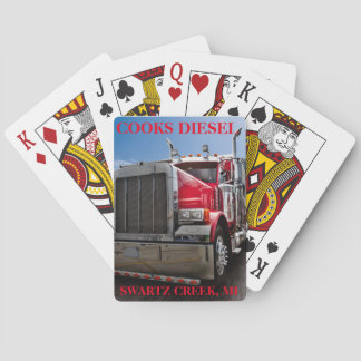COOKS DIESEL POKER CARDS