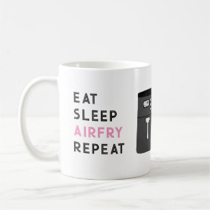 Cooks Eat Sleep Airfry Repeat Coffee Mug