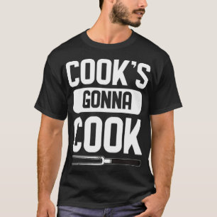 Cooks gonna Cook for space theme cake T-Shirt