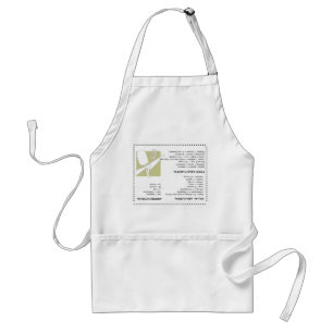 Cooks Guide Upside Down Information Apron