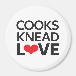 Cooks Knead Love Magnet