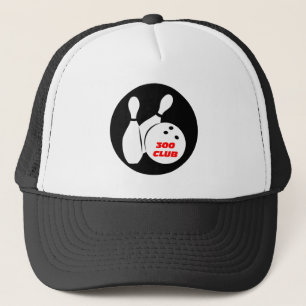 Cool 300 bowling trucker hat