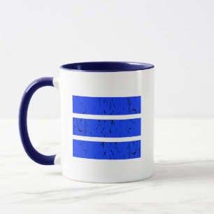 Cool 3 Line Symbol Uniformity & Harmony Colourfu Mug
