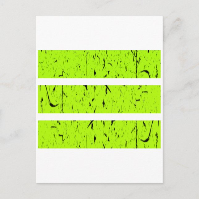 Cool 3 Line Symbol | Uniformity & Harmony Colourfu Postcard (Front)