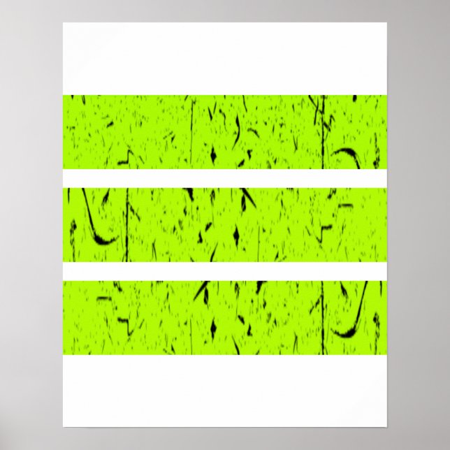 Cool 3 Line Symbol | Uniformity & Harmony Colourfu Poster (Front)