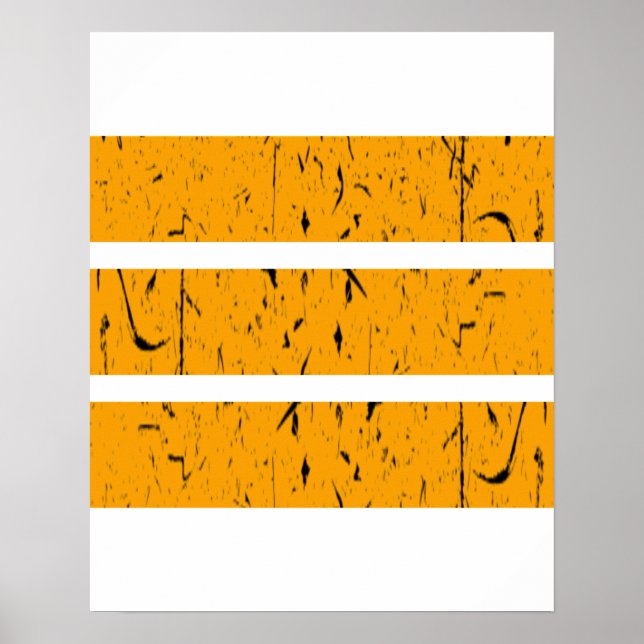 Cool 3 Line Symbol | Uniformity & Harmony Colourfu Poster (Front)