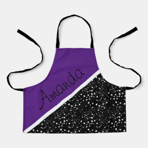 Cool 3 tone design personalised apron