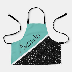 Cool 3 tone design personalised apron
