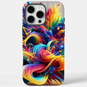 Cool 3D Abstract iPhone 16 Pro Max Case