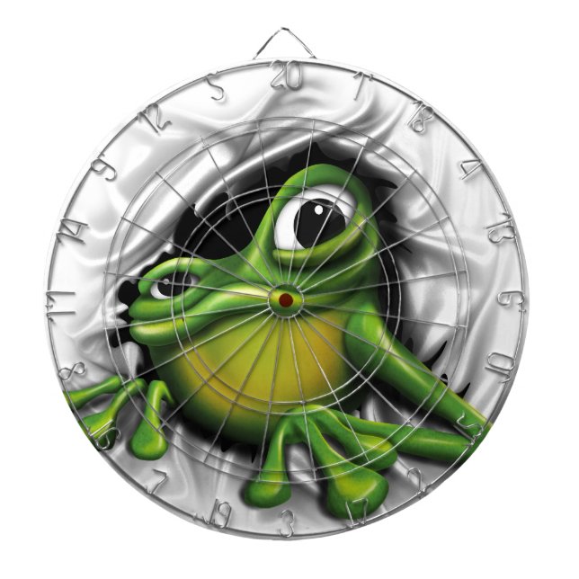 Cool 3d frog dartboard (Front)