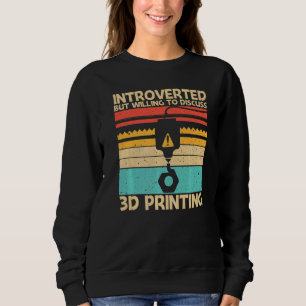 Cool 3D Print For Men Women 3D Printer Printing Sweatshirt