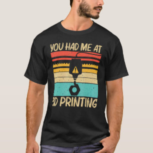 Cool 3D Print For Men Women 3D Printer Printing T-Shirt