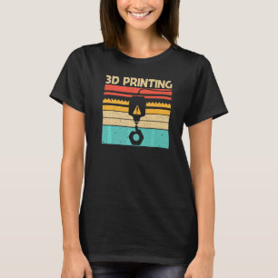 Cool 3D Print For Men Women 3D Printer Printing T-Shirt