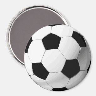 Cool 3D Soccer Ball Realistic Football Fan Magnet