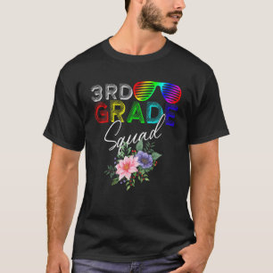 Cool 3rd Grade Squad Team Back To School Graduatio T-Shirt
