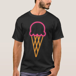Cool 80s Eighties Ice Cream Costume Themed Retro P T-Shirt