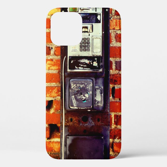 COOL Abandoned Payphone Case-Mate iPhone Case (Back)
