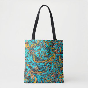 COOL Abstract Art Tote Bag