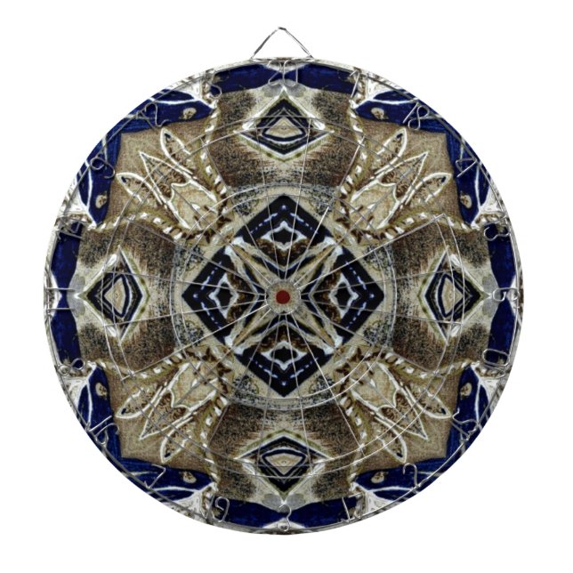 Cool Abstract Dartboard (Front)