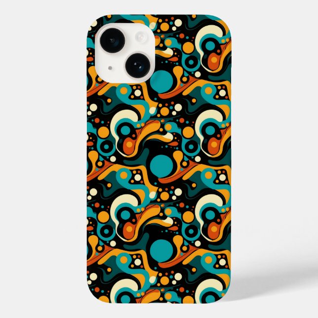 Cool Abstract Funk Pattern  Case-Mate iPhone Case (Back)
