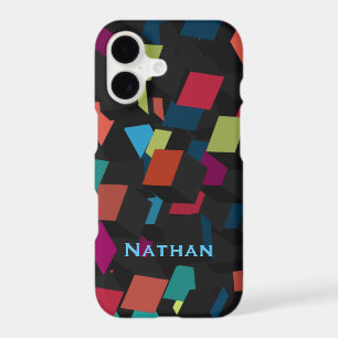 Cool Abstract Geometric Cube Pattern Personalised 