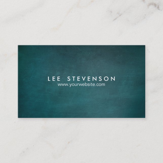 Cool Abstract Grunge Dark and Edgey Business Card (Front)