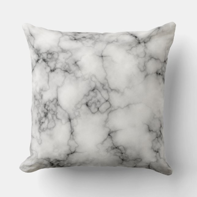 Cool Abstract Modern Marble Texture Pattern Cushion (Front)