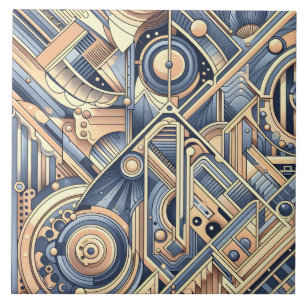 Cool abstract pattern lovers  ceramic tile