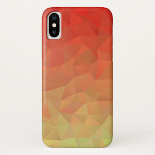 Cool Abstract Polygon Geometric Pattern iPhone X Case