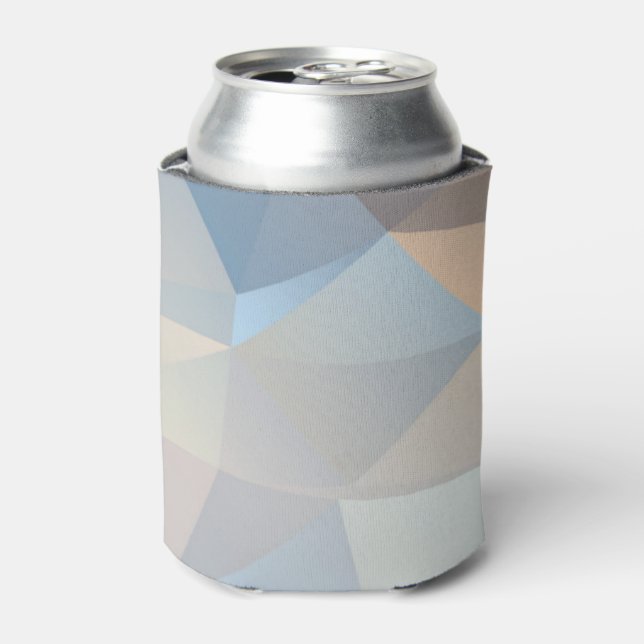Cool Abstract Triangle Pattern Can Cooler (Can Front)