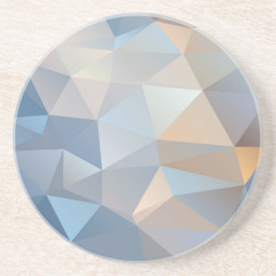 Cool Abstract Triangle Pattern Coaster