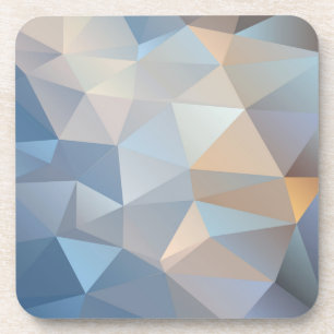 Cool Abstract Triangle Pattern Coaster