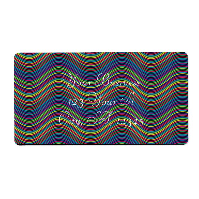 Cool Abstract Wavy line art Thunder_Cove (Front)