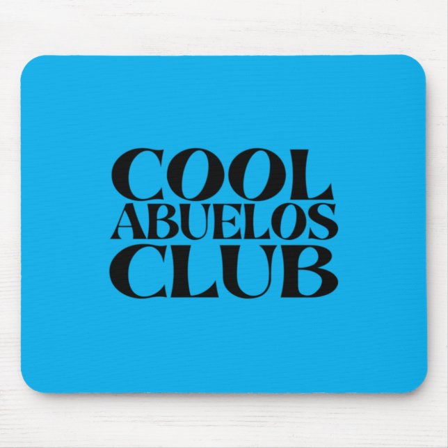 Cool Abuelos Club Mouse Pad (Front)