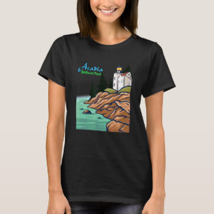 Cool Acadia National Park Maine Tourist T-Shirt