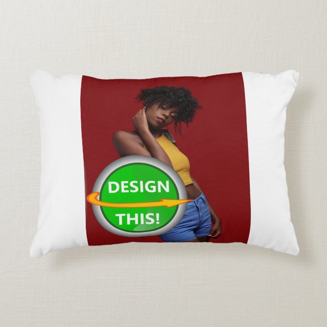 COOL! Accent Pillow 12" x 16"- polyester Customise (Front)