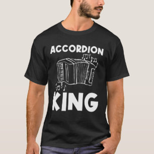 Cool Accordion For Men Dad Jazz Classical Musical T-Shirt