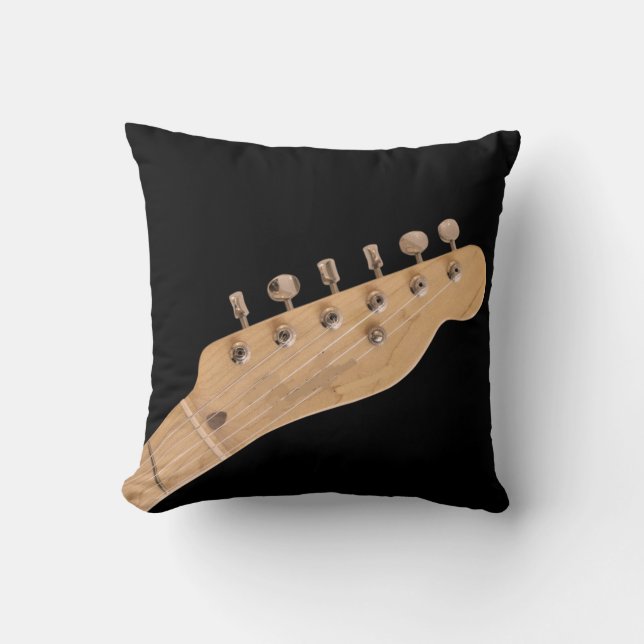 Cool Acoustic Guitar Cushion (Front)