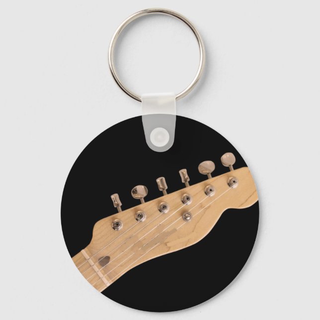 Cool Acoustic Guitar Key Ring (Front)