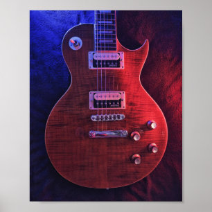 Cool Acoustic Guitar Poster