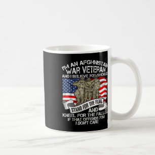 Cool Afghanistan War Veteran Soldier Proud Veteran Coffee Mug