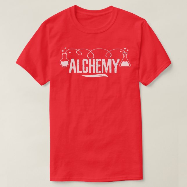 Cool Alchemy Simple Style Alchemists gift T-Shirt (Design Front)