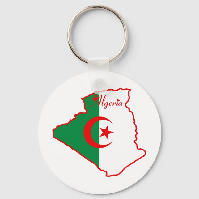 Cool Algeria Key Ring (Front)