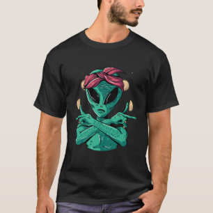 Cool Alien For UFO and Alien Believers T-Shirt