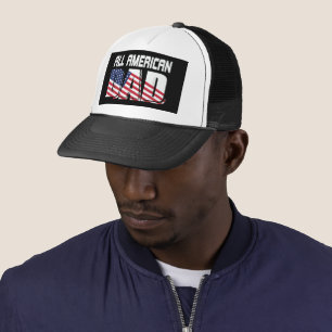 Cool all American Dad word art Trucker Hat