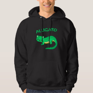 Cool Alligator And Awesome Crocodile Cat And Repti Hoodie