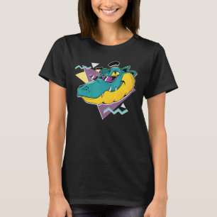 Cool Alligator With Sunglasses 70s & 80s Retro Vin T-Shirt